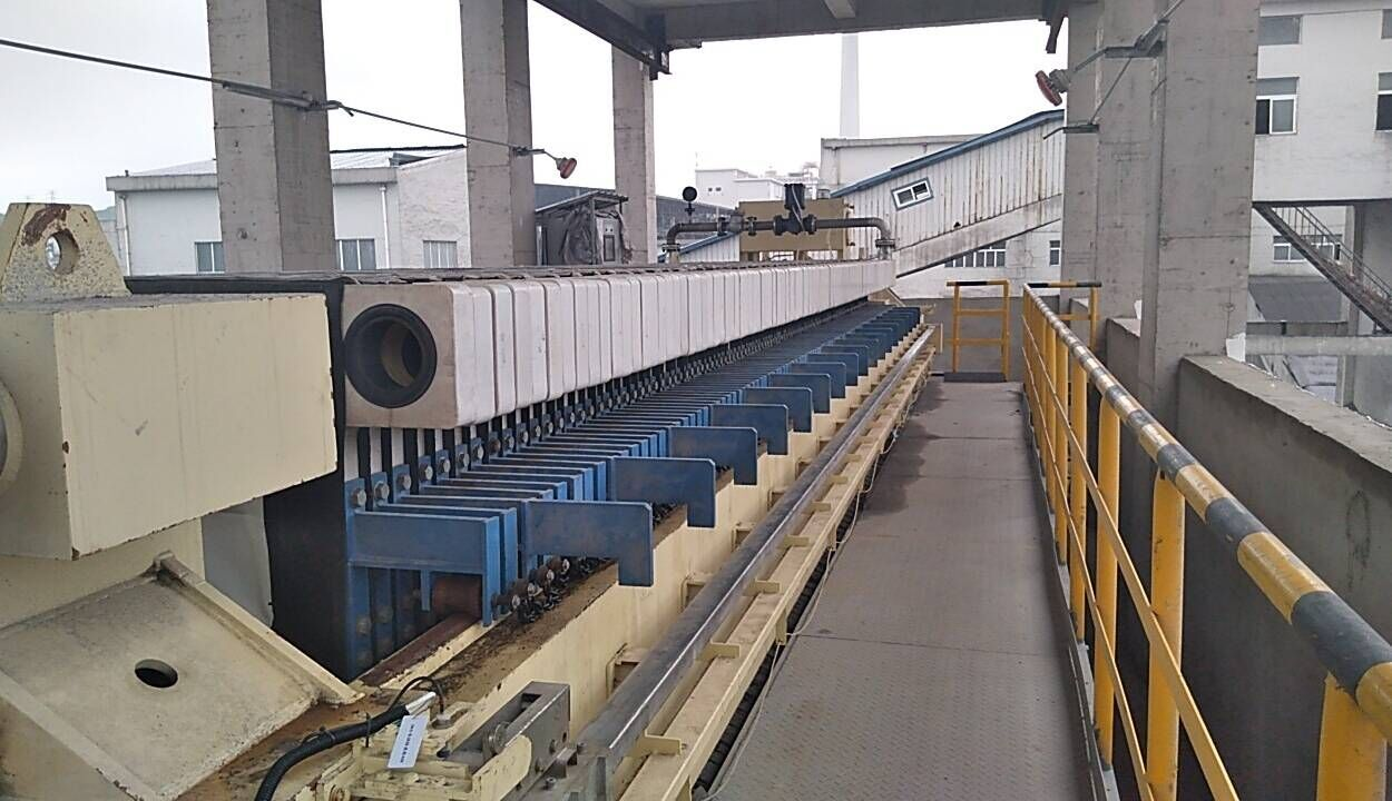 長(cháng)杰穿流高效壓濾機助力湖北某大型磷化工廠(chǎng)尾礦干排